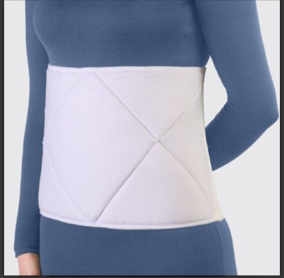 تصویر شکم بند(گن شکمی) لاغری ورزشی با پارچه شمعی طب و صنعت