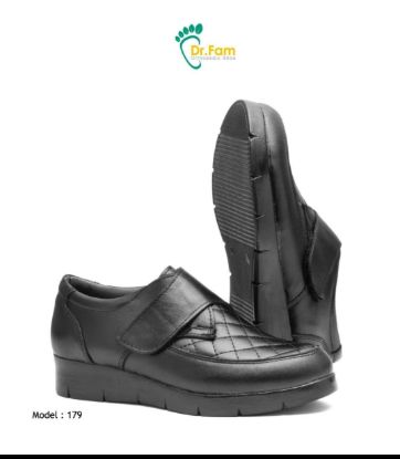 تصویر کفش طبی چرم زنانه دکتر فام مدل ۱۷۹